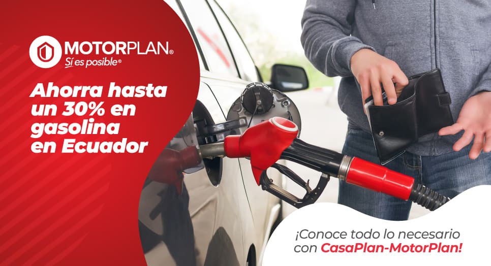 Ahorra hasta un 30% en Gasolina en Ecuador